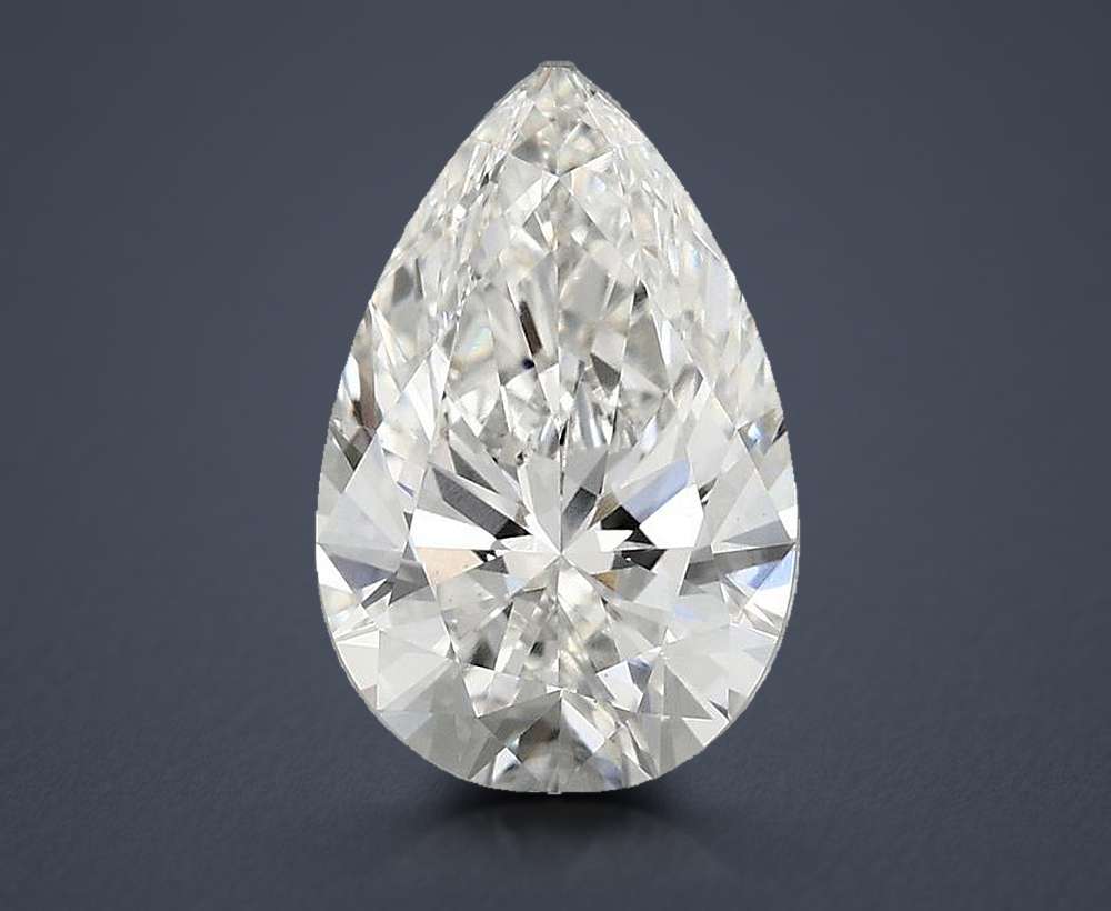 2.41 Carat Pear Lab Diamond