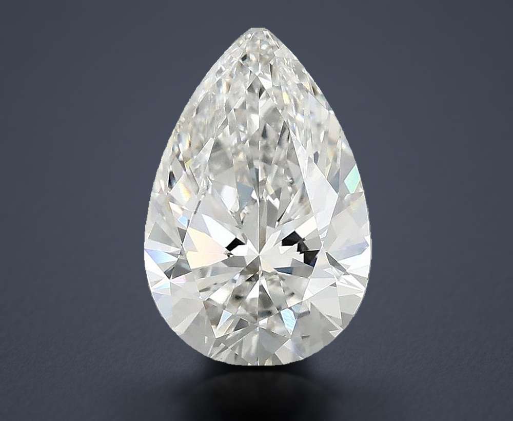 2.43 Carat Pear Lab Diamond