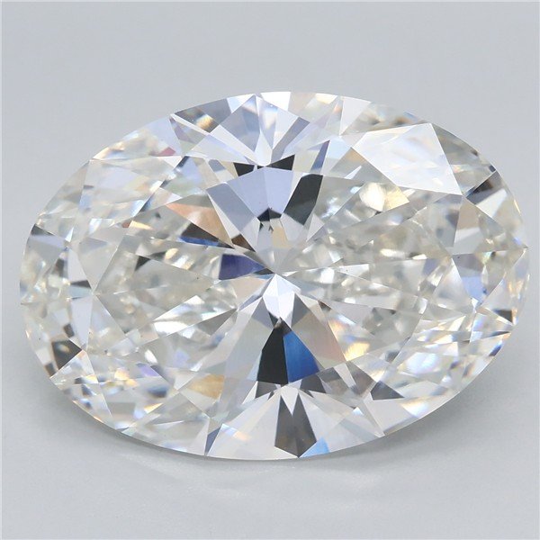 6.07ct F VS1 Rare Carat Ideal Cut Oval Lab Grown Diamond