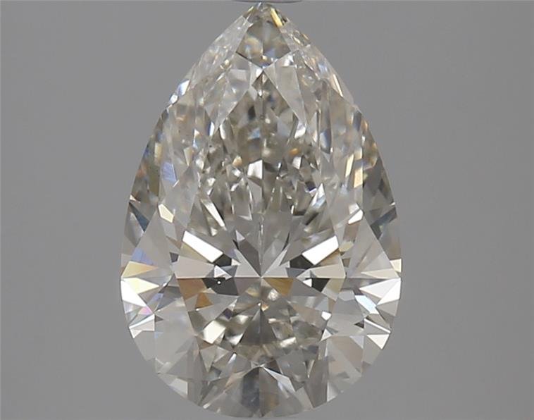 2.46ct I VS1 Rare Carat Ideal Cut Pear Lab Grown Diamond