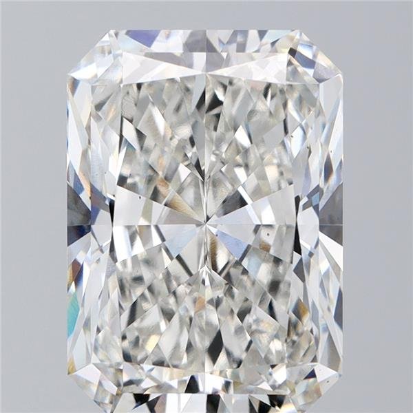 7.25ct H VS2 Rare Carat Ideal Cut Radiant Lab Grown Diamond