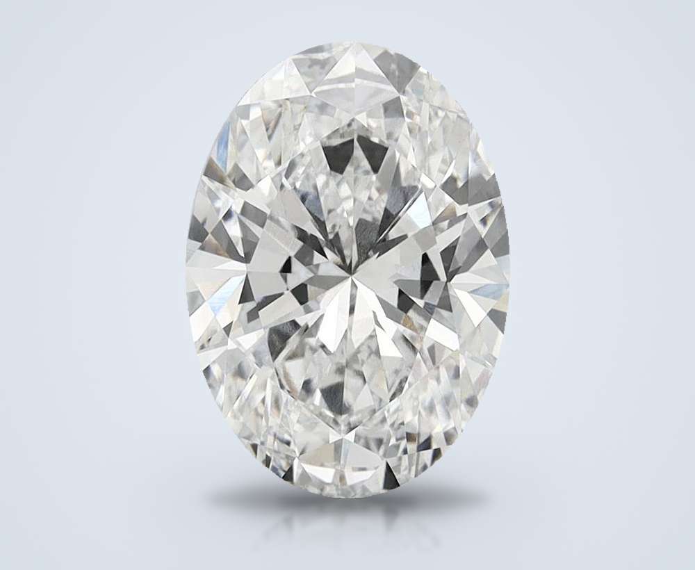 4.92 Carat Oval Lab Diamond