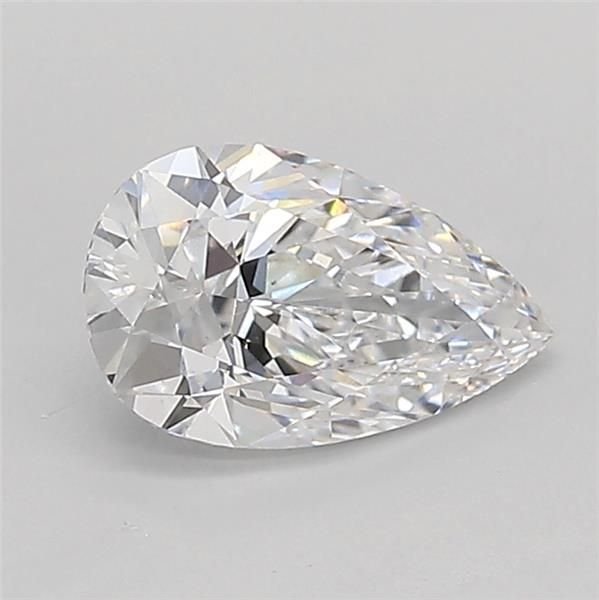 0.79ct D VS1 Rare Carat Ideal Cut Pear Lab Grown Diamond