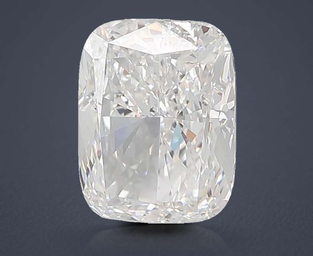 5.53 Carat Cushion Lab Diamond