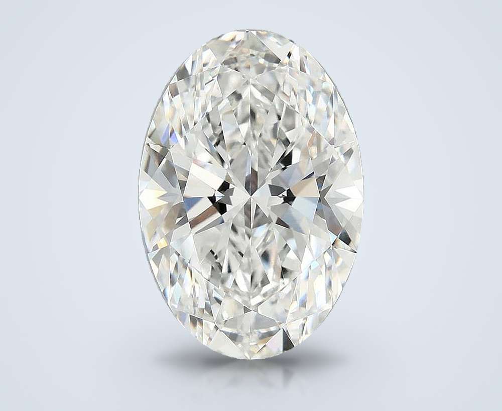6.10 Carat Oval Lab Diamond