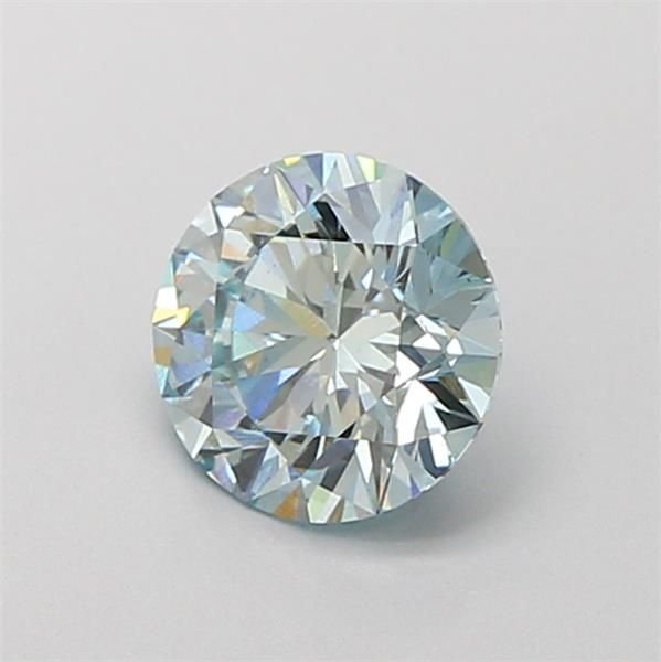 1.18 Ct. Fancy Blue Round Lab Diamond