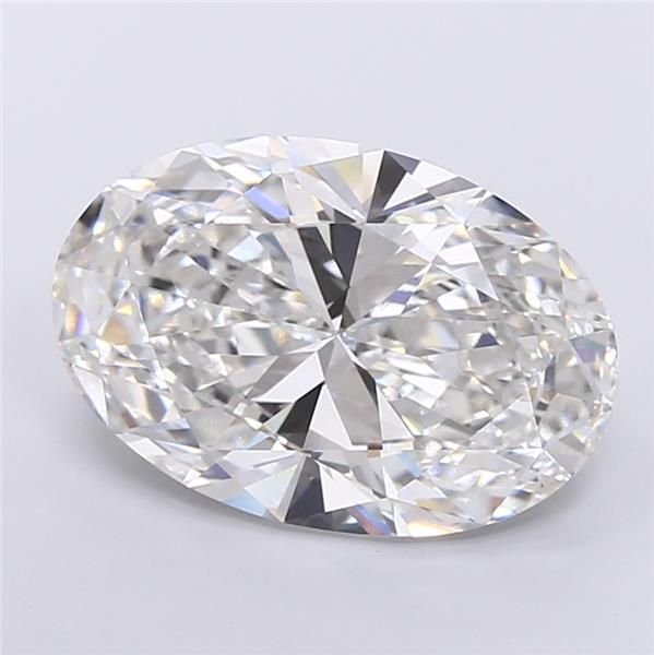 13.09ct F VS1 Rare Carat Ideal Cut Oval Lab Grown Diamond