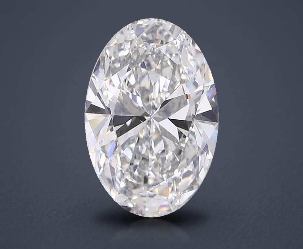 13.09 Carat Oval Lab Diamond