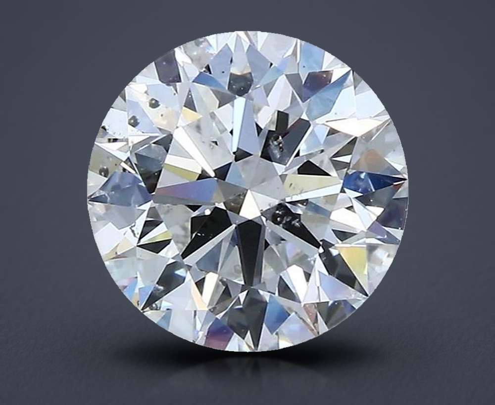 2.70 Carat Round Natural Diamond