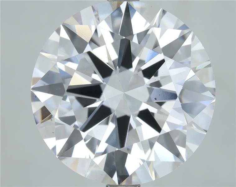 5.51ct E VS2 Excellent Cut Round Lab Grown Diamond