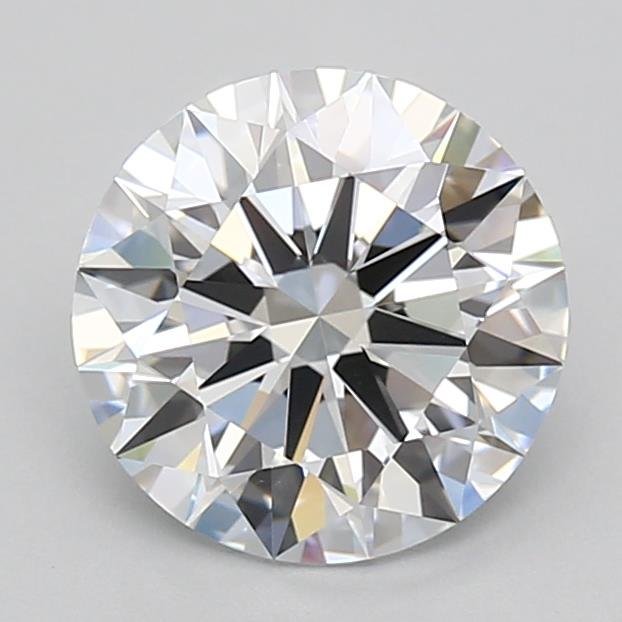 2.28ct D VVS1 Rare Carat Ideal Cut Round Lab Grown Diamond