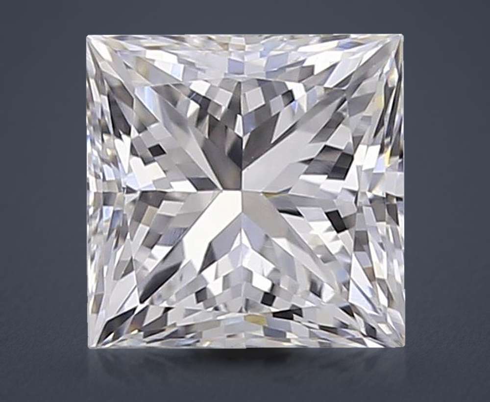 0.74 Carat Princess Lab Diamond