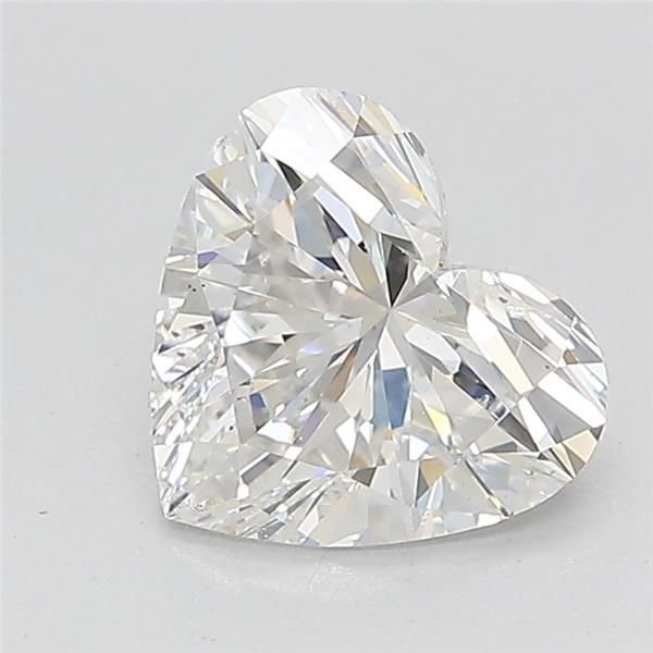 1.51ct E SI1 Rare Carat Ideal Cut Heart Lab Grown Diamond