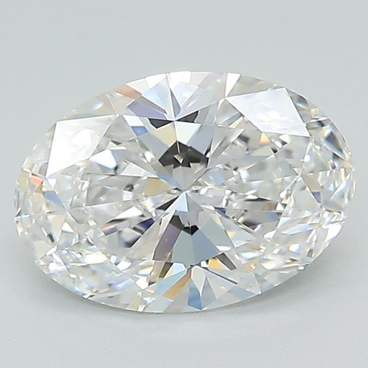 1.58ct D VS1 Rare Carat Ideal Cut Oval Lab Grown Diamond