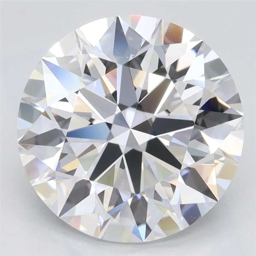 3.79ct D IF Rare Carat Ideal Cut Round Lab Grown Diamond