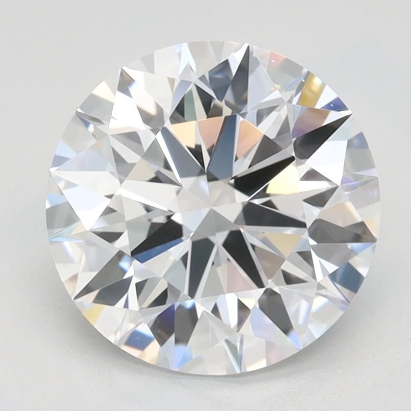2.01ct D VVS1 Rare Carat Ideal Cut Round Lab Grown Diamond