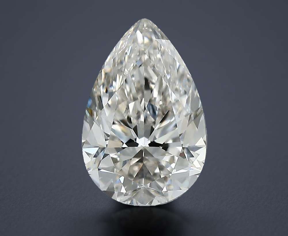 0.82 Carat Pear Natural Diamond