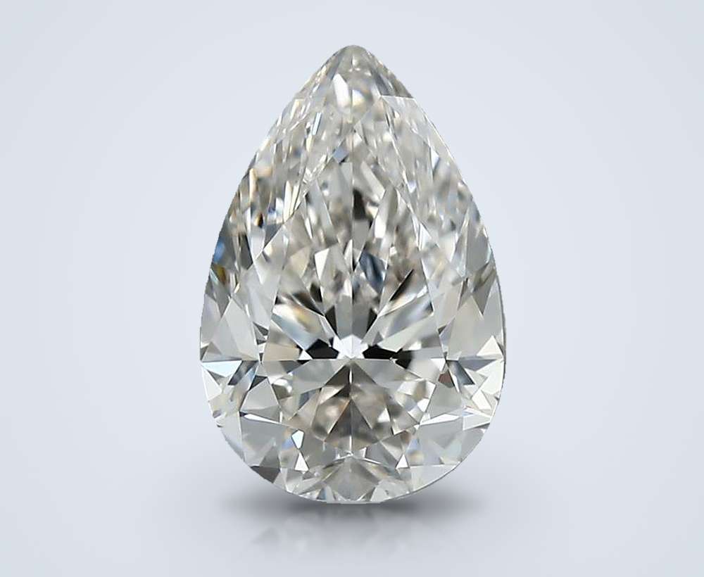 0.82 Carat Pear Natural Diamond