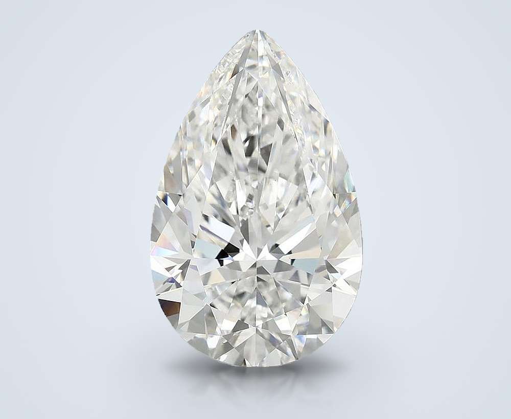 7.52 Carat Pear Lab Diamond
