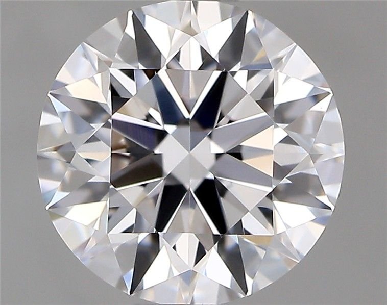 0.84ct E FL Rare Carat Ideal Cut Round Diamond