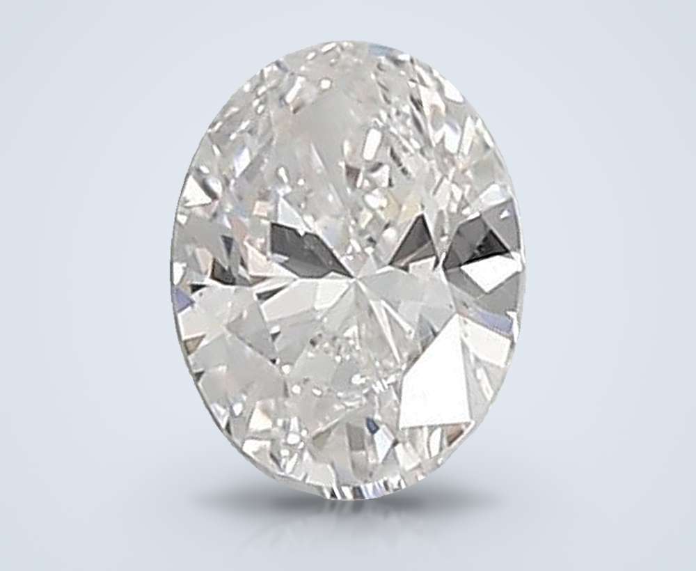 0.57 Carat Oval Lab Diamond