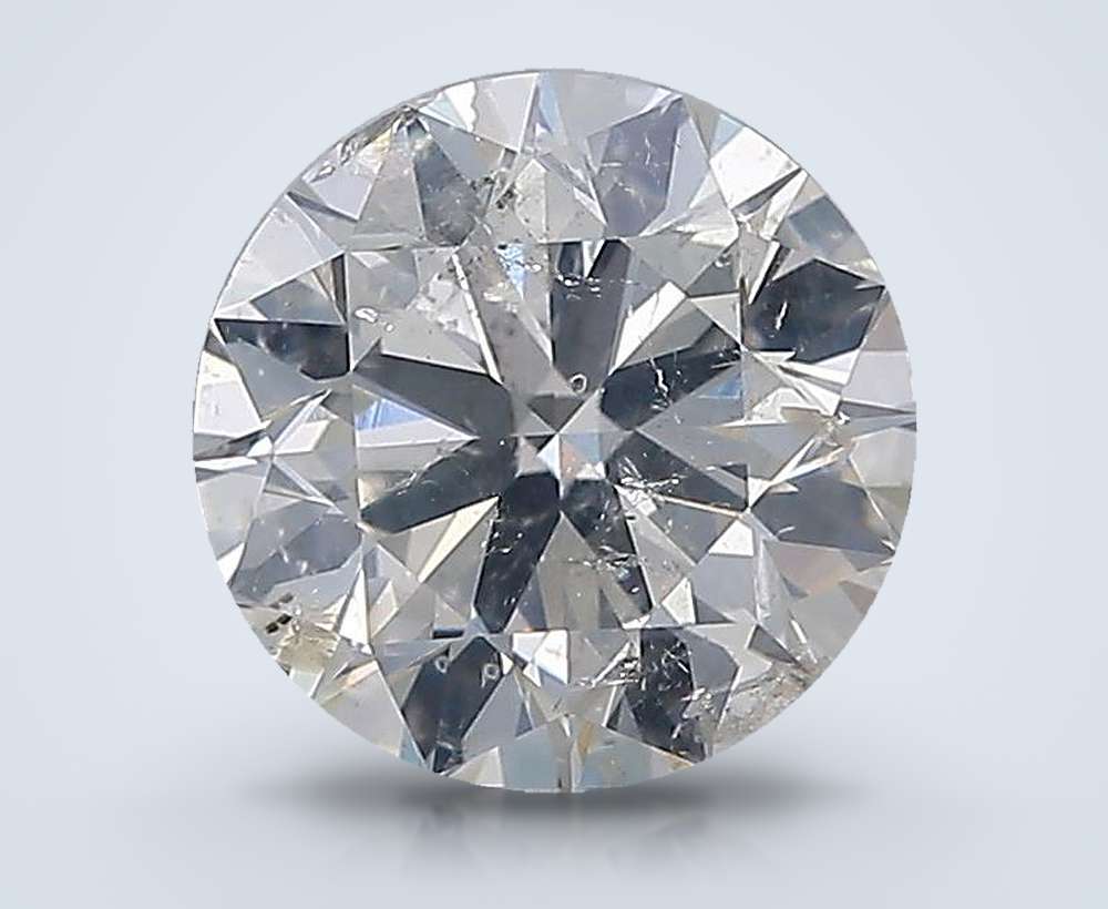 2.01 Carat Round Natural Diamond