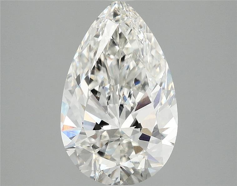 3.00 Carat Pear Lab Diamond