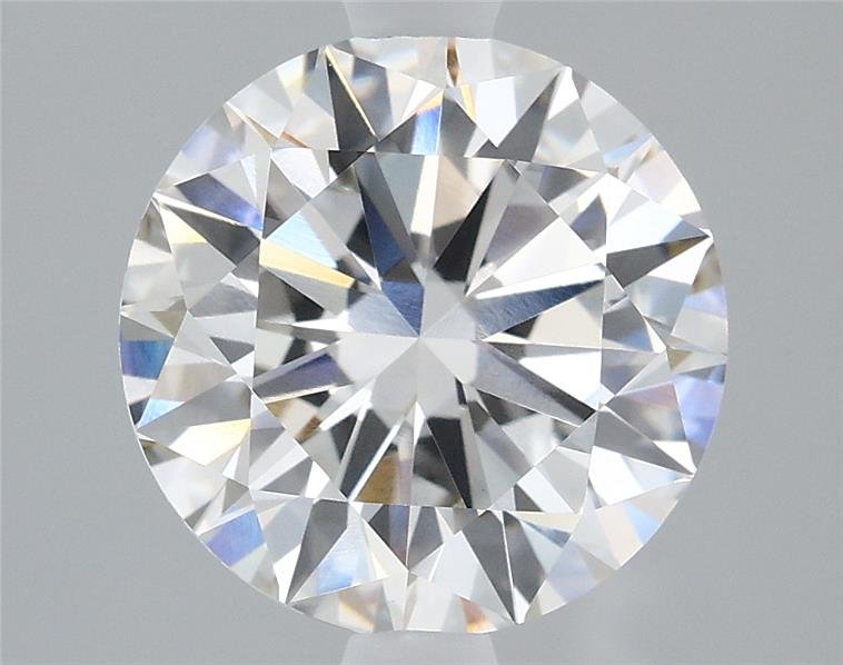 2.64ct H VVS2 Excellent Cut Round Lab Grown Diamond