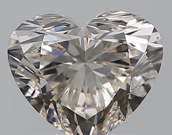 1.00ct K SI1 Rare Carat Ideal Cut Heart Diamond