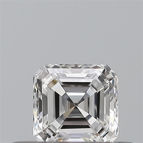 0.24ct D VS2 Rare Carat Ideal Cut Asscher Diamond