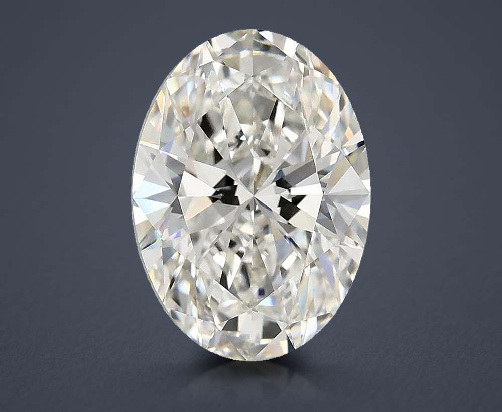 3.16 Carat Oval Lab Diamond