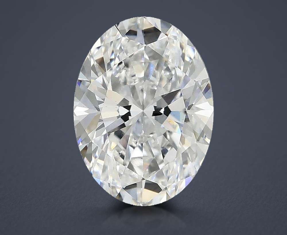 2.58 Carat Oval Lab Diamond