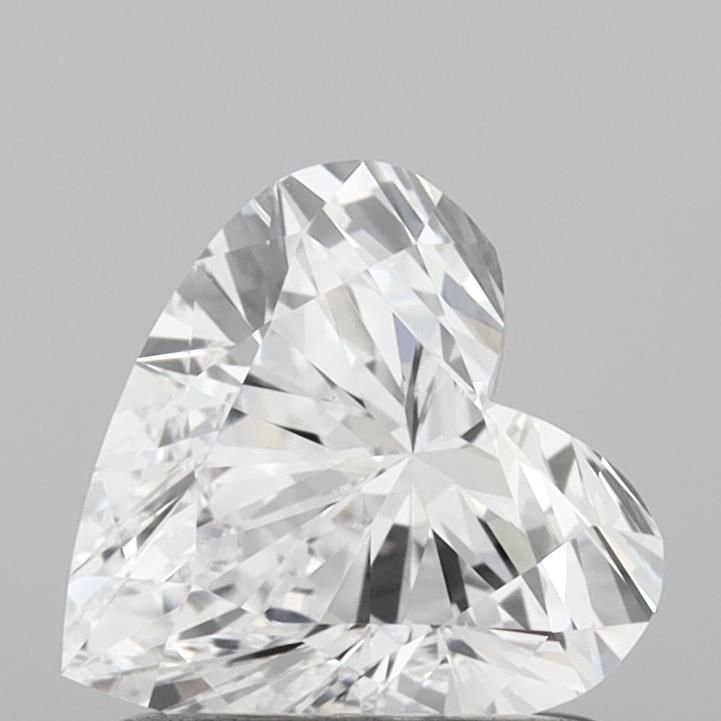 0.93ct D VVS2 Rare Carat Ideal Cut Heart Lab Grown Diamond