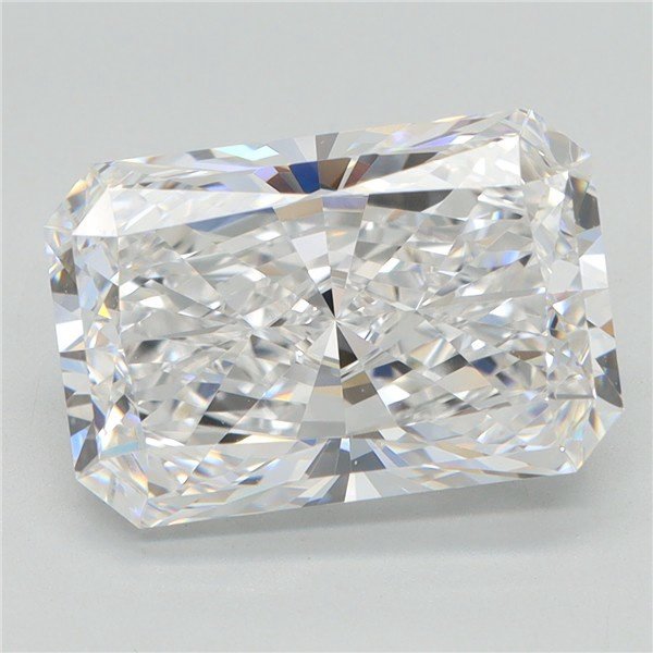 4.32ct D VVS2 Rare Carat Ideal Cut Radiant Lab Grown Diamond