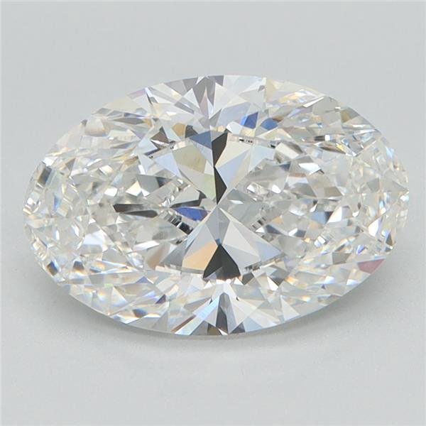 1.07ct D VS1 Rare Carat Ideal Cut Oval Lab Grown Diamond
