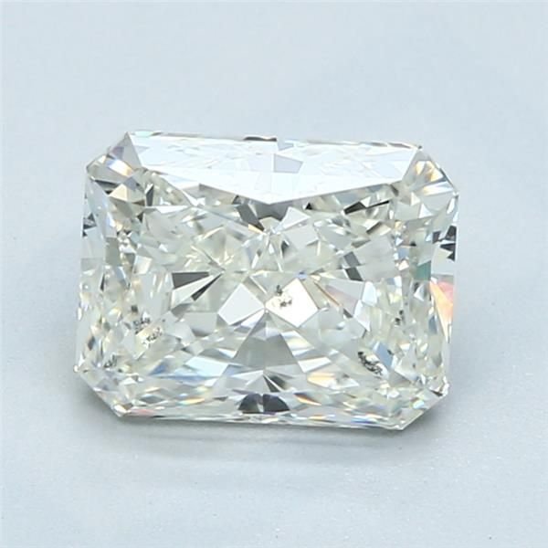 2.01ct J SI1 Very Good Cut Radiant Diamond