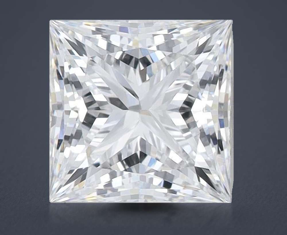 1.36 Carat Princess Lab Diamond