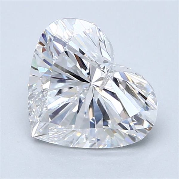 2.02ct E SI2 Rare Carat Ideal Cut Heart Diamond