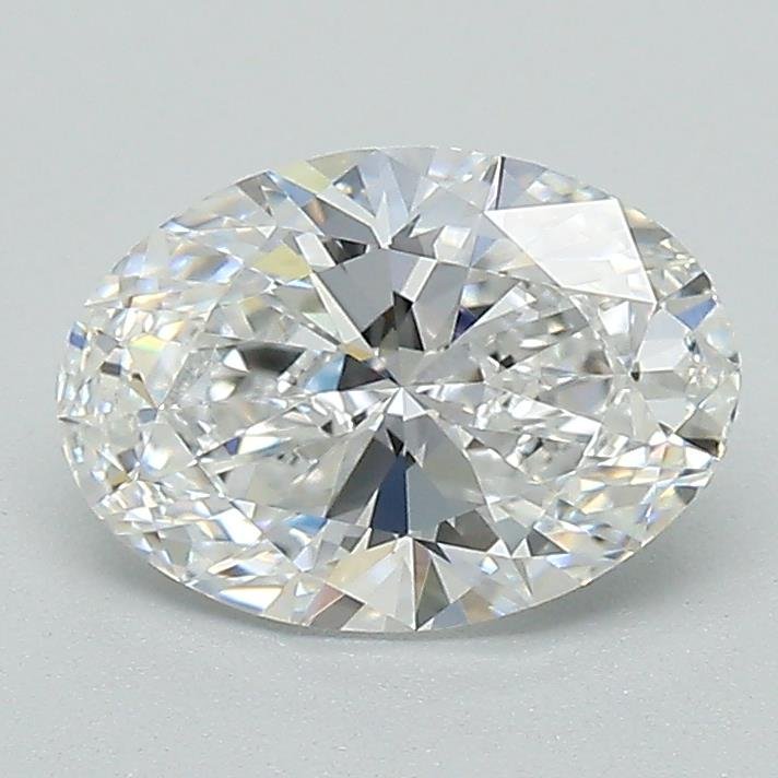 1.31ct D VS1 Rare Carat Ideal Cut Oval Lab Grown Diamond