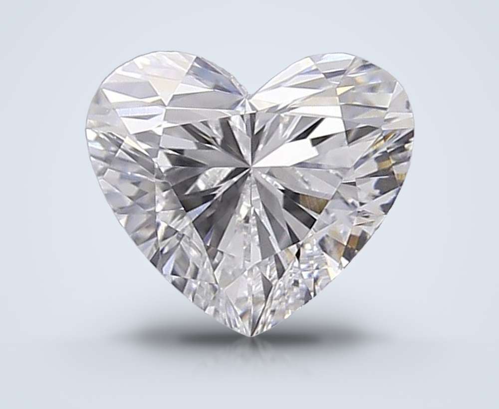 0.52 Carat Heart Lab Diamond