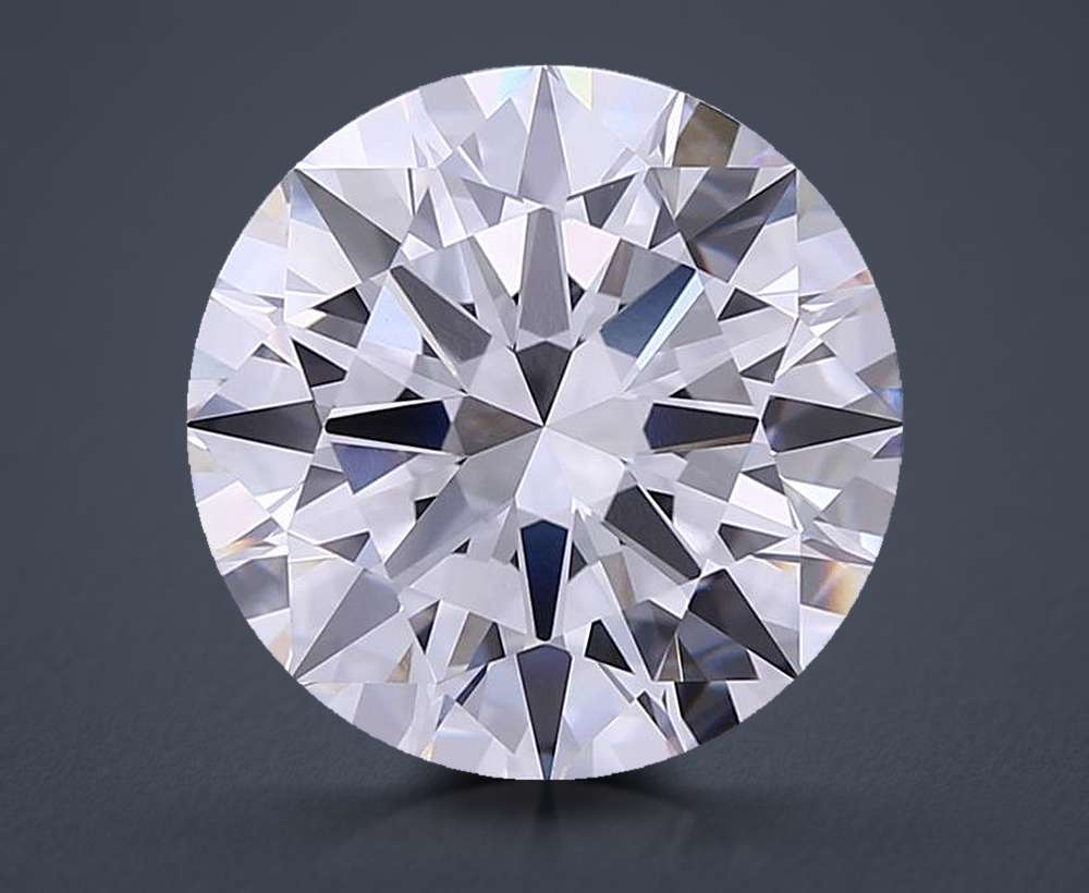 6.03 Carat Round Lab Diamond