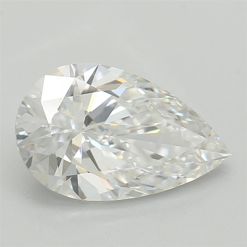 1.09ct D VS1 Rare Carat Ideal Cut Pear Lab Grown Diamond