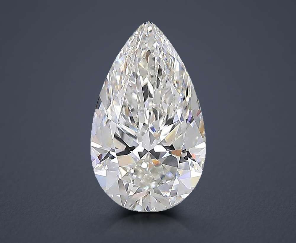 10.53 Carat Pear Lab Diamond