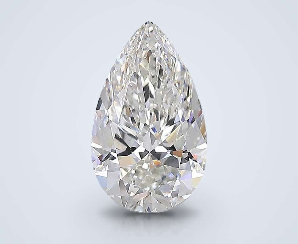 10.53 Carat Pear Lab Diamond