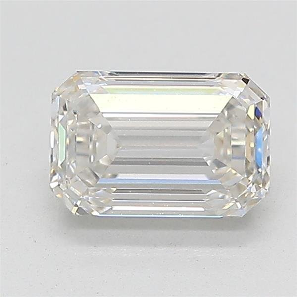 1.13ct H VVS2 Excellent Cut Emerald Lab Grown Diamond