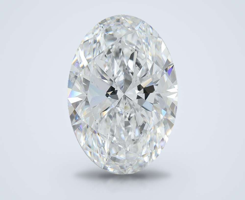 4.80 Carat Oval Lab Diamond
