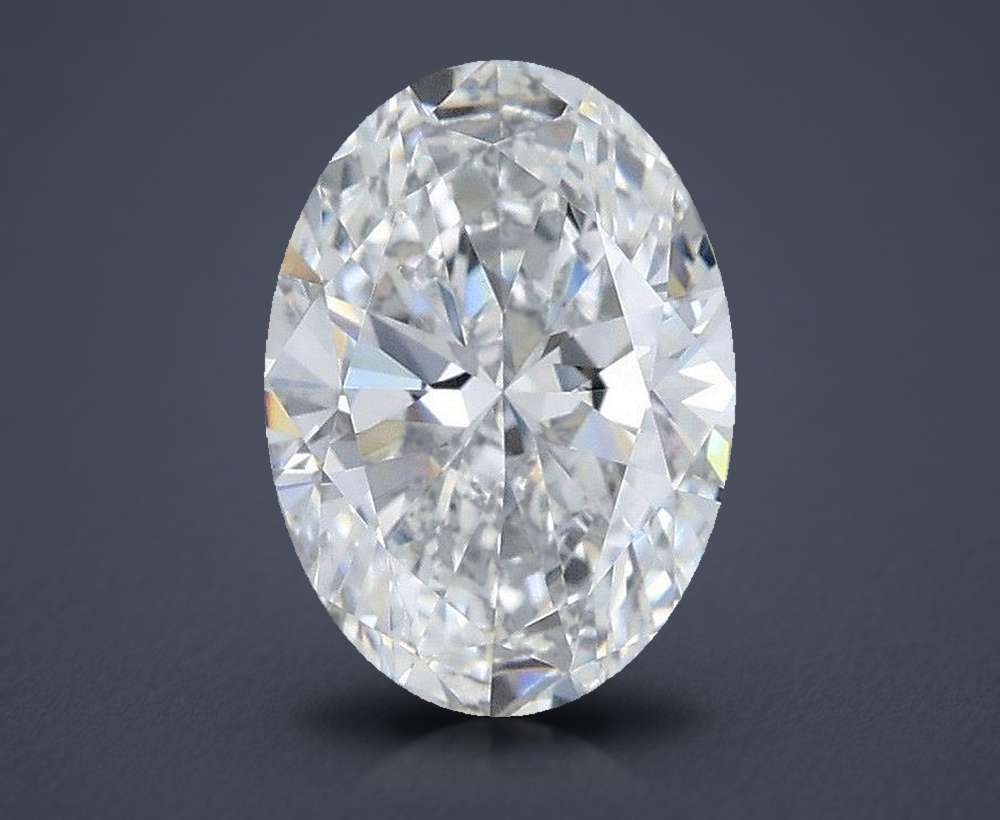0.93 Carat Oval Lab Diamond