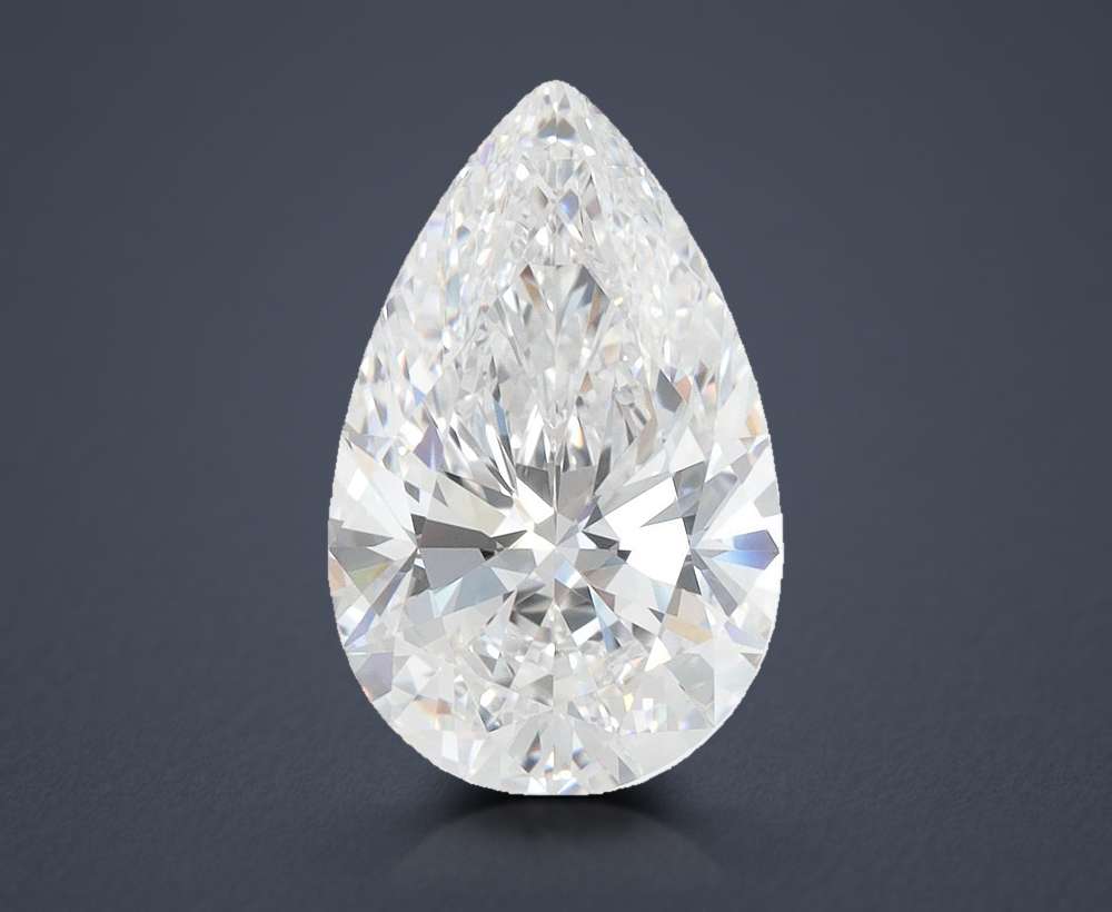 4.30 Carat Pear Lab Diamond