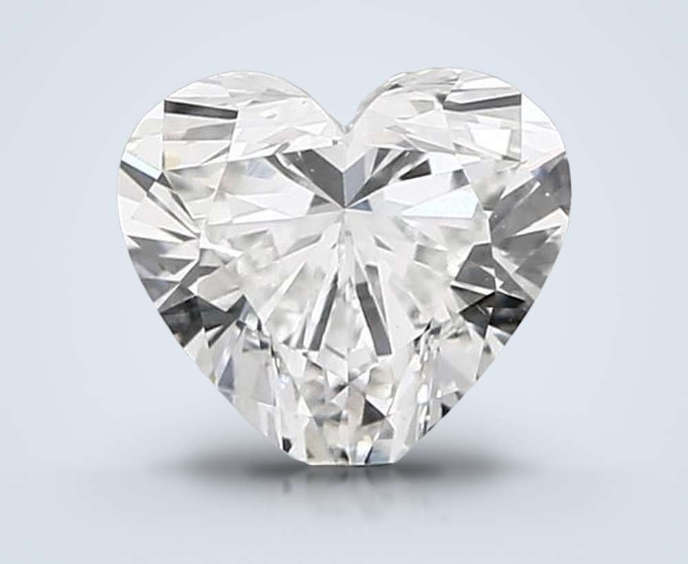 0.90 Carat Heart Natural Diamond