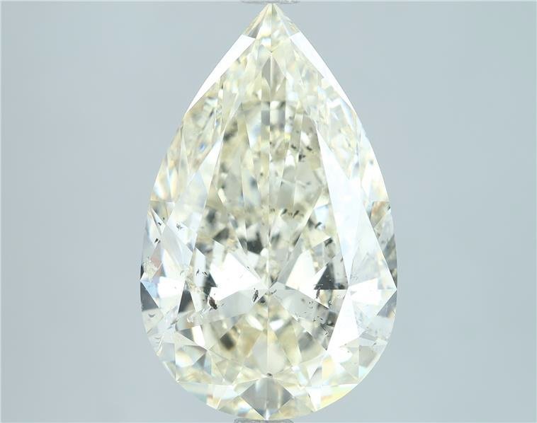 4.04ct J SI2 Very Good Cut Pear Diamond